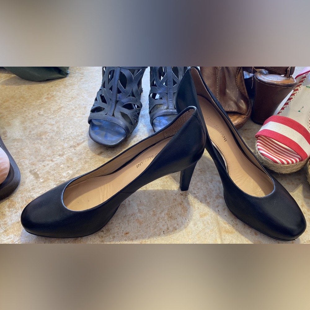 Black pumps, Antonio Melani, worn once